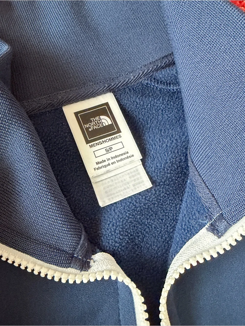 The North Face Men's Navy Blue Track Jacket